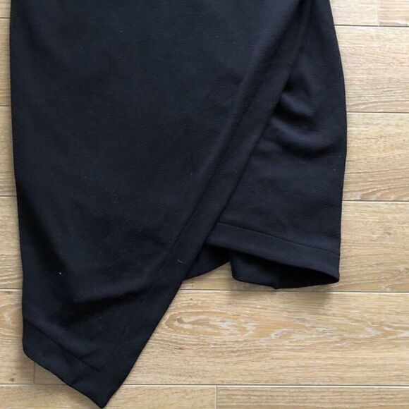 NWT- Leith Crepe Tank Black Mini Dress - Picture 3 of 4